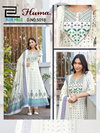 Huma By Blue Hills Rayon Anarkali Kurti With Bottom Dupatta Surat Wholesale Market
